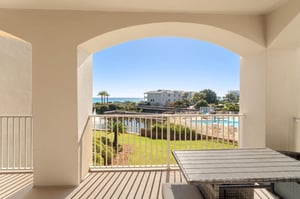 Breathe in ocean air on the private balcony with stunning sea views, perfect for morning coffee or sunset drinks.