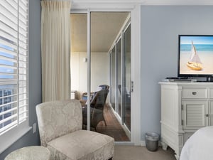 Direct Access to the Private Balcony from Bedroom 1