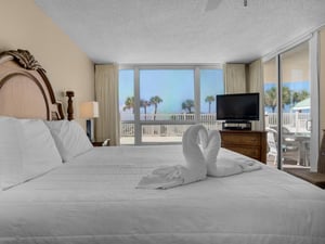 Flat Screen TV in Bedroom 1