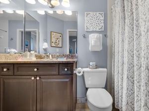 Tub Shower Combo in En Suite Bathroom 3