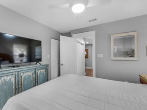 Flat screen TV in Bedroom 2