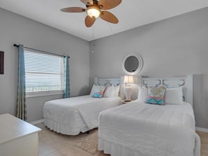 Bedroom 2 with 2 full beds