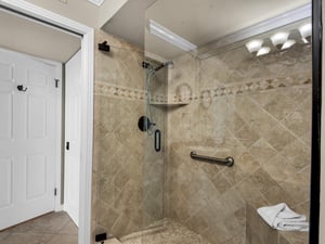 Bathroom 1 with WalkIn Shower