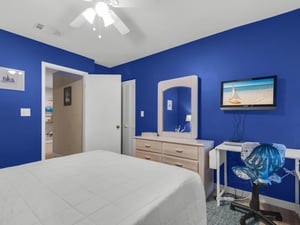 Flat Screen TV in Bedroom 2