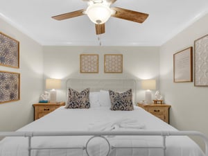 1st Floor Bedroom 2 with King Bed