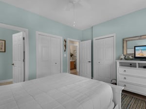 Back Bedroom 3 with Flat Screen TV