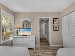 Flat Screen TV in Bedroom 2