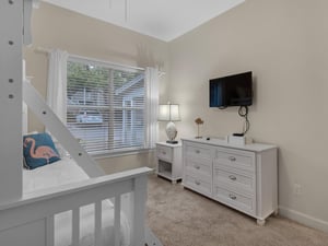Flat Screen TV in Bunk Bedroom 3