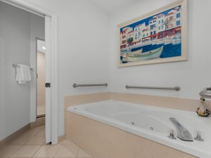 Bathroom 1 with Jacuzzi Tub