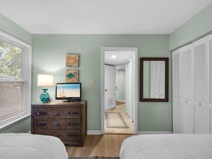 Flat Screen TV in Bedroom 2