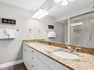 Bathroom 1 with Double Vanities