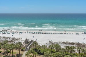 Perfect beachfront views