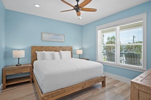 Bedroom 5 on 2nd Fl with King Bed