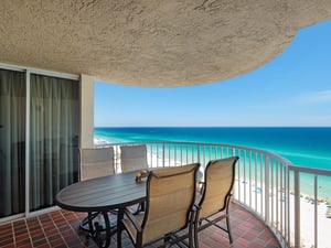 Private Balcony with Gulf View