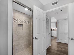 Bathroom 1 with WalkIn Shower