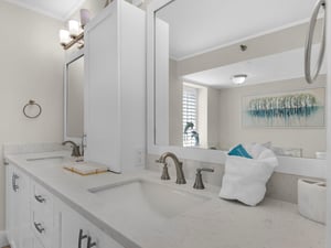 Bathroom 1 with Double Vanities
