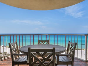 Private Balcony with Gulf Views