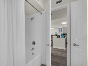 Bathroom 2 with Tub Shower Combo