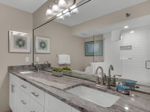 Bathroom 1 with Double Vanities