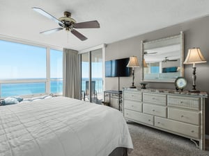 Bedroom 1 with Flat Screen TV