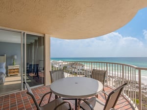 Private Balcony with Gulf Views