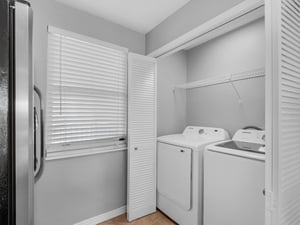 Full Size Washer and Dryer In Unit