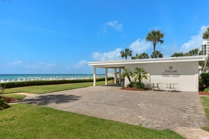 Beachfront fitness center for staying fit on vacation.
