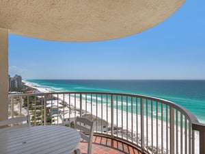 Private Balcony with Gulf View