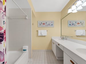 Bathroom 1 with Tub Shower Combo