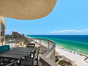 Private Balcony with Gulf View