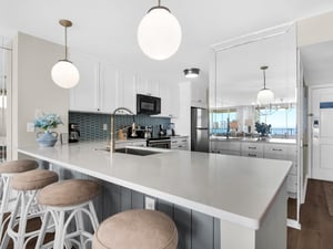Breakfast Bar with Extra Seating