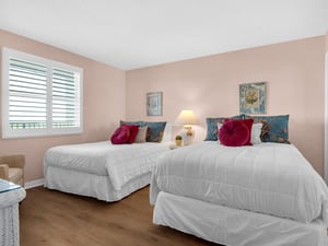 Bedroom 2 With 2 Double Beds