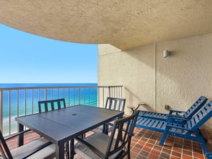 Private Balcony with Gulf View
