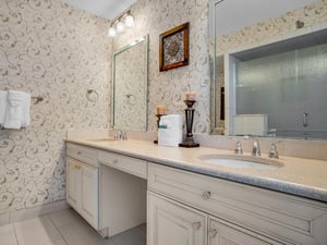 Bathroom 1 with Double Vanities