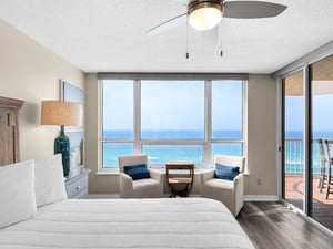 Bedroom 1 with Direct Access to Private Balcony