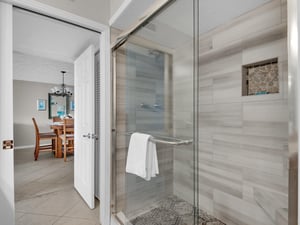 Bathroom 1 with WalkIn Shower