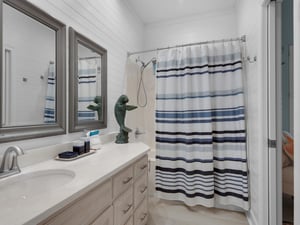 Bathroom 2 Door at Hallway and Door in Bedroom 2