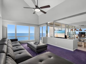 Living Area with Flat Screen TV