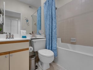 Bathroom 2 with Tub Shower Combo