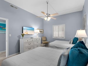 Bedroom 2 with Flat Screen TV