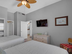 Bedroom 2 with Flat Screen TV