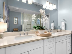 Bathroom 1 with Double Vanities