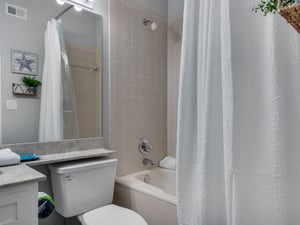 Bathroom 2 with Tub Shower Combo
