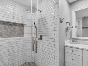Bathroom 1 with WalkIn Shower