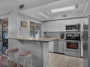 Breakfast Bar with Extra Seating