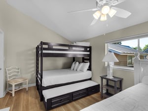 Bedroom 3 with Twin Over Full Bunk