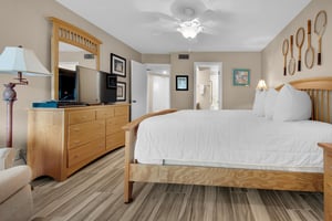 Bedroom 1 With Flat Screen TV