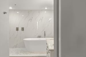 Enjoy a beautiful updated bathroom.