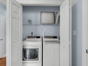 Full Size Washer and Dryer In Unit