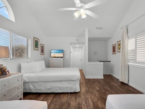 Bedroom 4 With Flat Screen TV